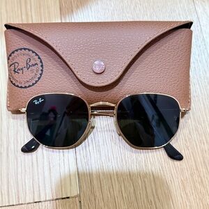 Ray-Ban Gold Sunglasses NEVER WORN